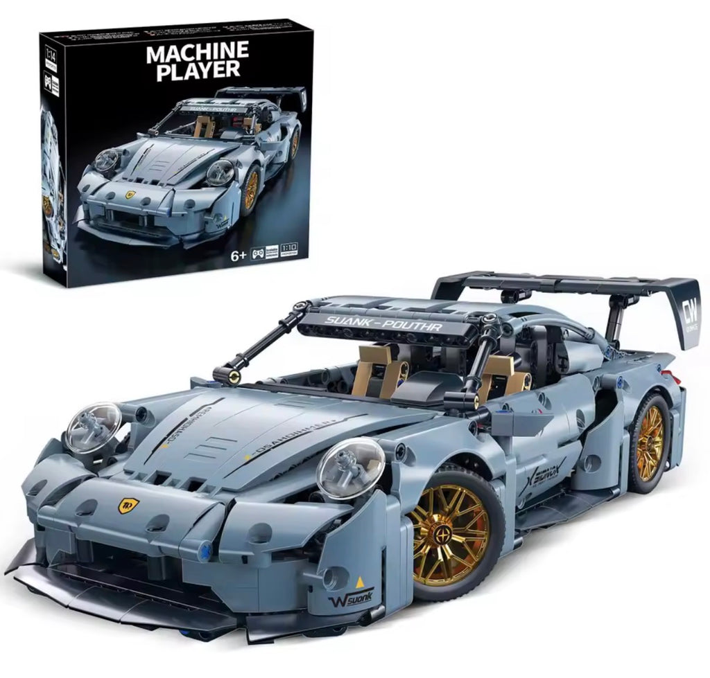 Kidzly Brick Lab - Race Car