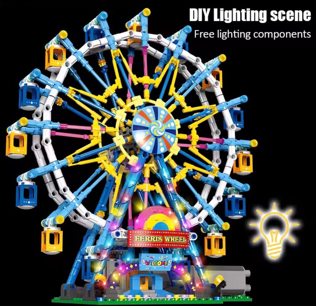 Kidzly Brick Lab - Ferris Wheel