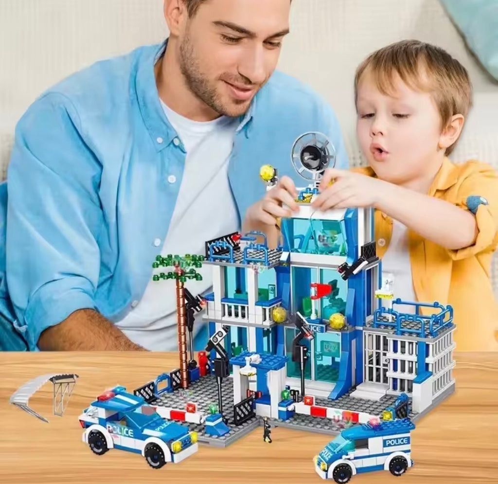 Kidzly Brick Lab - Police Station