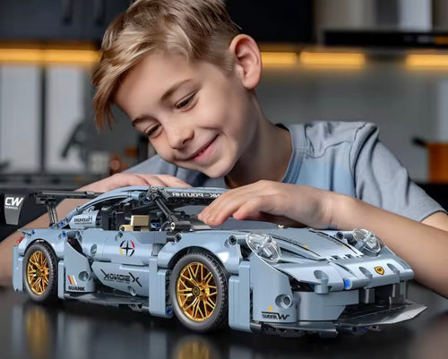 Kidzly Brick Lab - Race Car