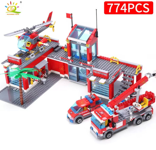 Kidzly Brick Lab - Fire Department