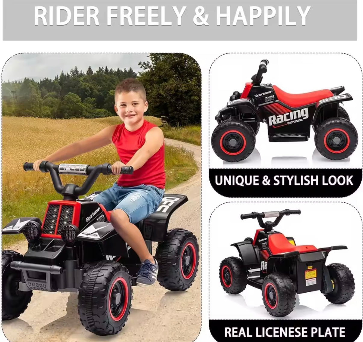 Electric Quad - LED & Music