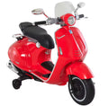 Red Vespa Scooter Kids