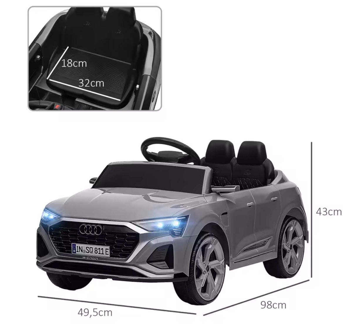 Audi Q8 E-Tron - Kids