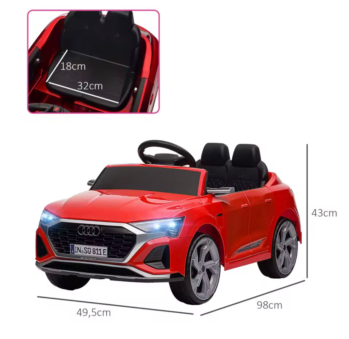 Audi Q8 E-Tron - Kids